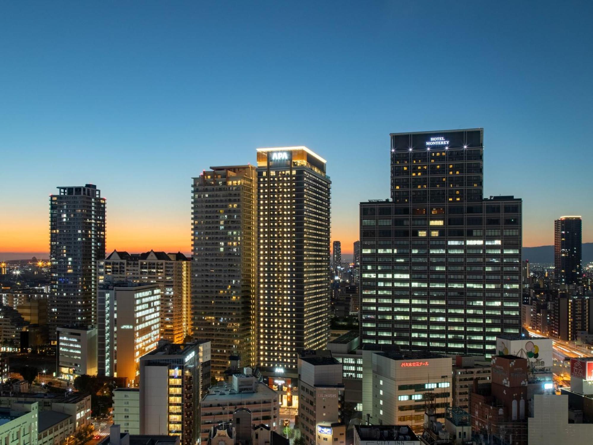 Apa Hotel & Resort Osaka Namba Ekimae Tower Exterior foto